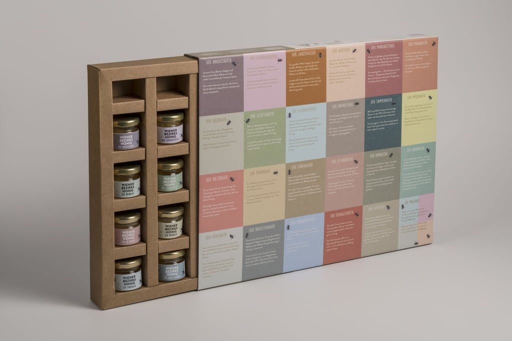 Degustationsbox - Wiener Honig Box von Wiener Bezirksimkerei