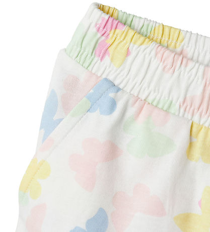 Name It Shorts - Nein - NmfVigga - Bright White/Fliege