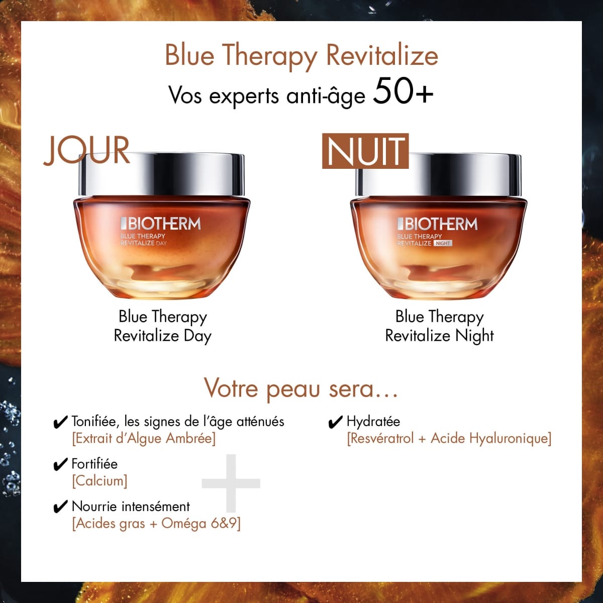 Biotherm Blue Therapy Revitalize Night Crème de Nuit Nutrition &  Éclat