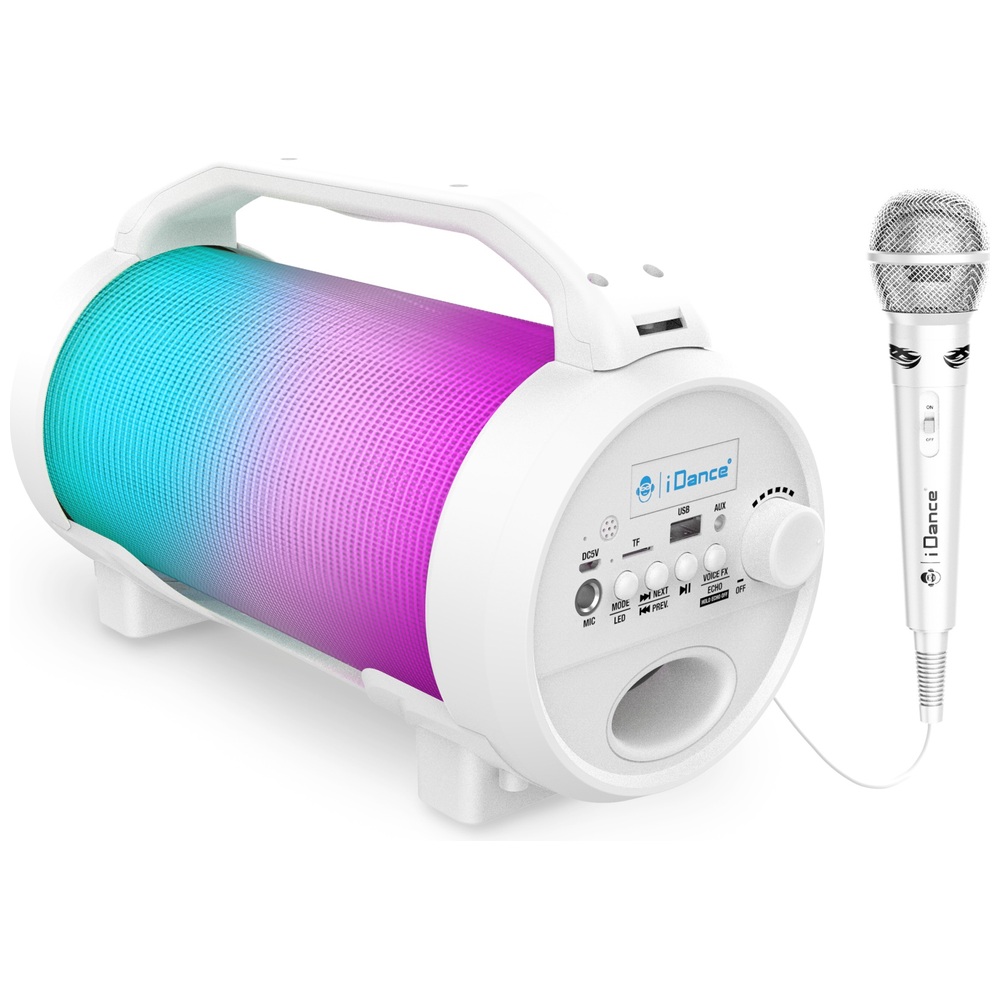 iDance Cyclone 400x Bluetooth-Partylautsprecher mit Discolichtern