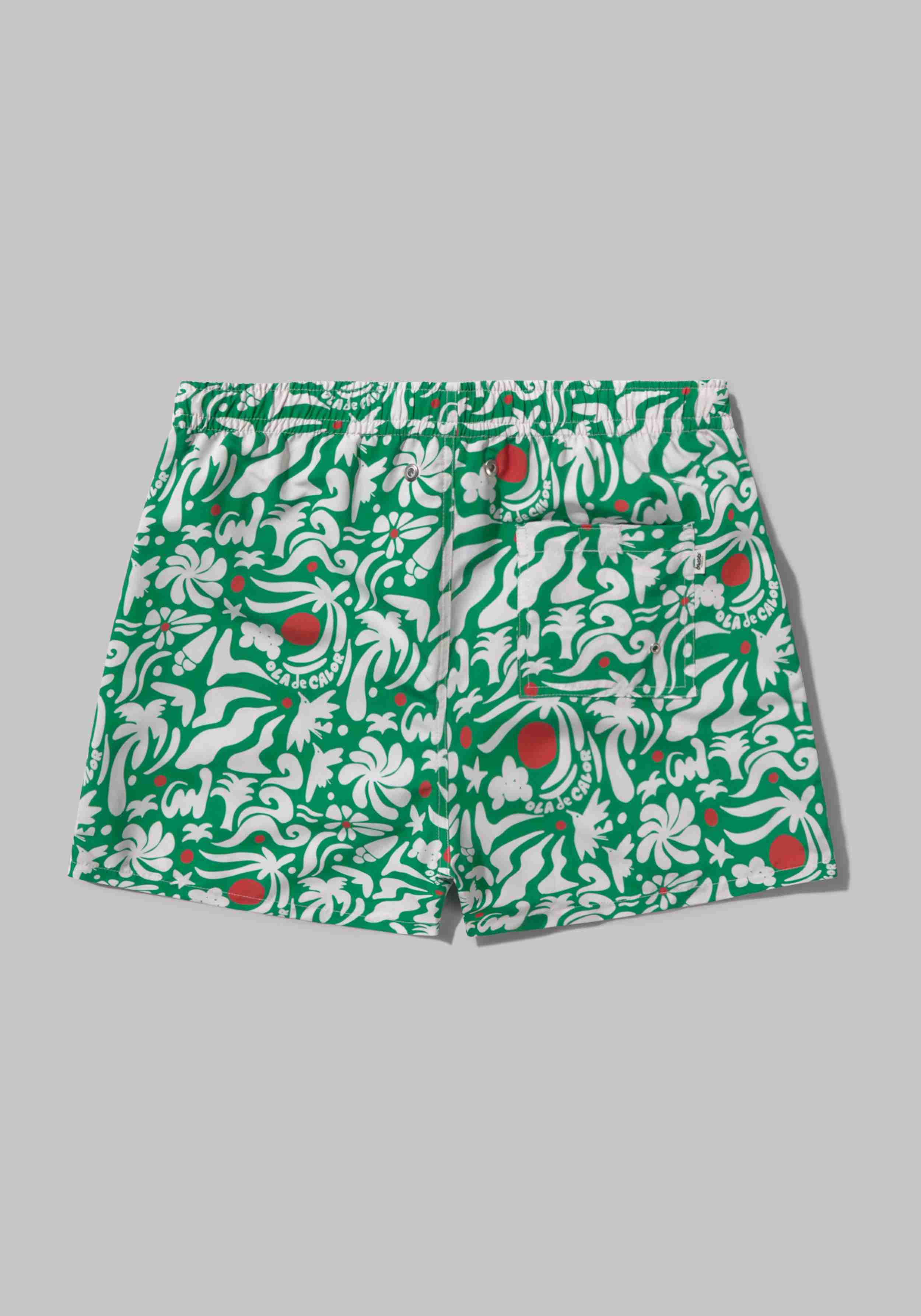 Brava Fabrics Badehose Ola de Calor Swimwear Green
