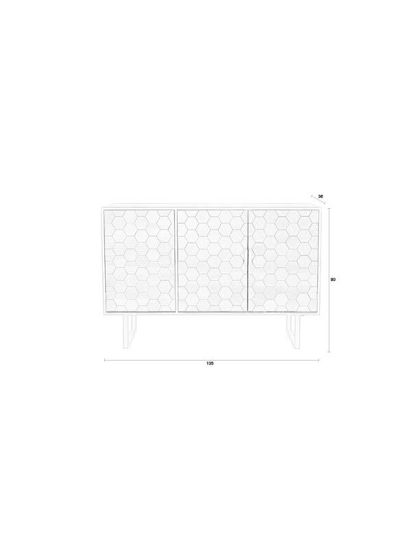 Dressoir Linc hoog