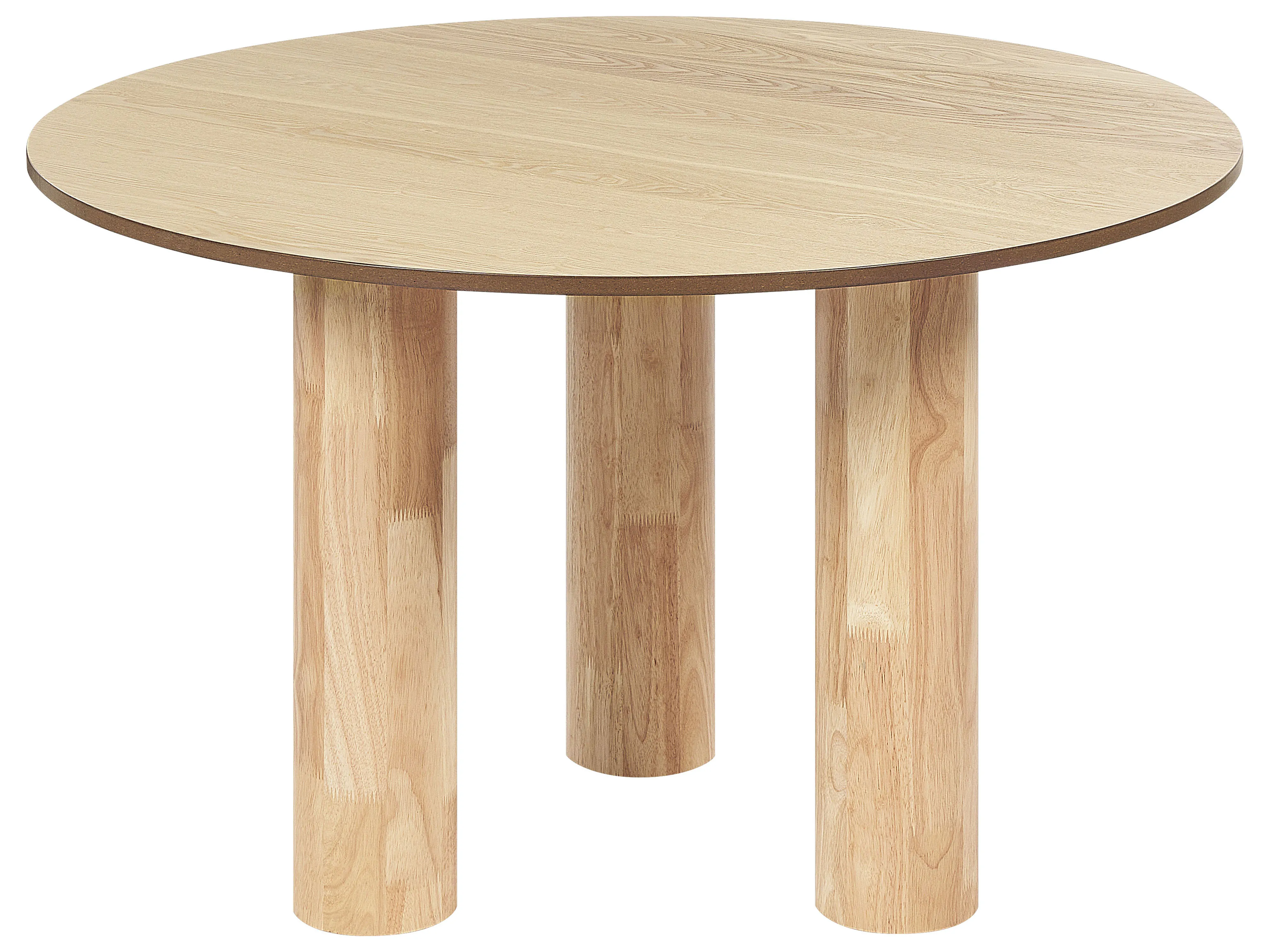 Eettafel ORIN Licht essenhout 120 cm 120 cm