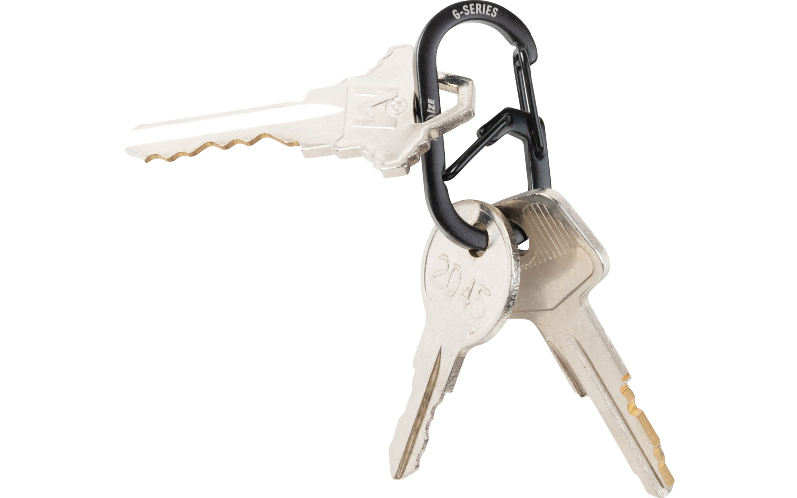 Nite Ize Karabiner G-Series 1 2pack schwarz