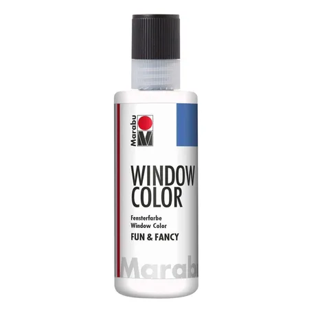 Marabu Window Color fun & fancy, Konturen-Farblos, 80 ml