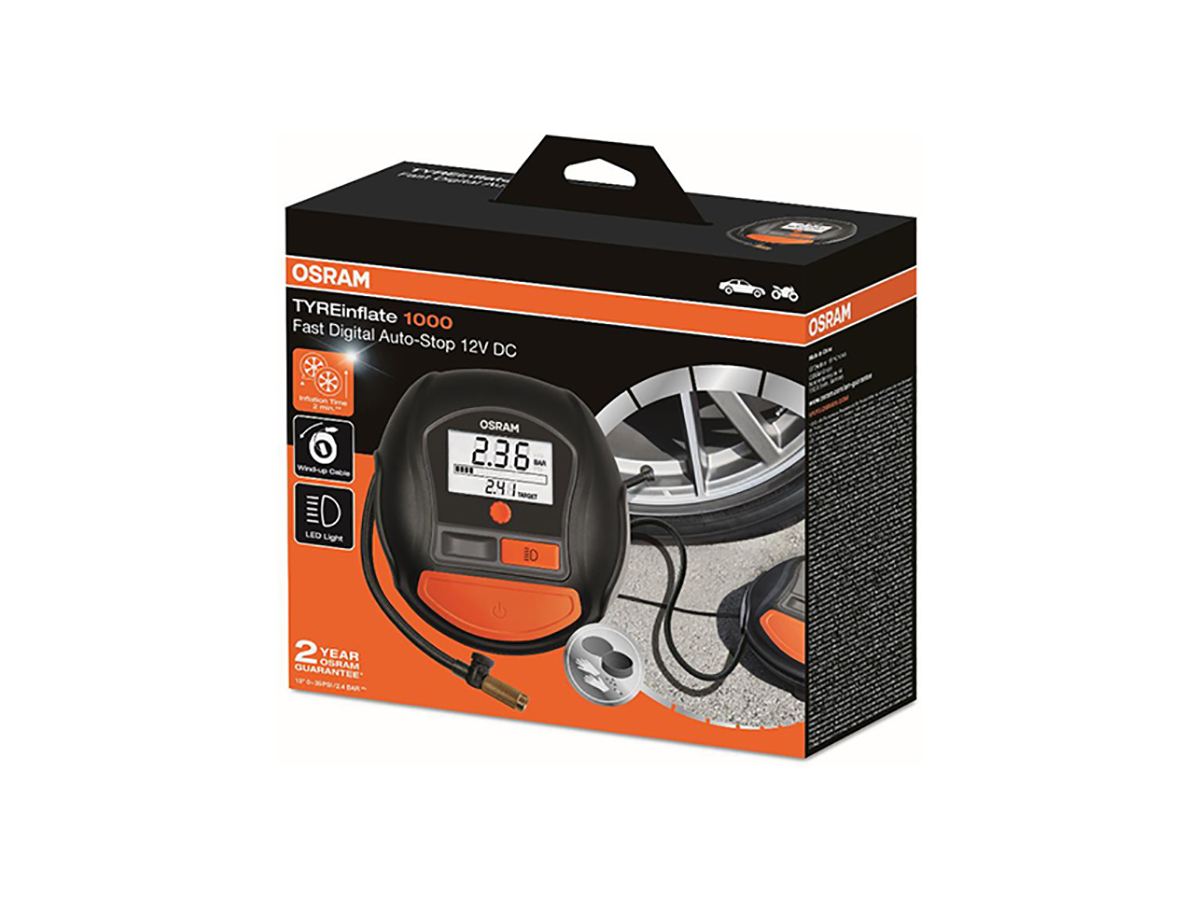 Osram Tyre Inflate 1000 Bandenpomp