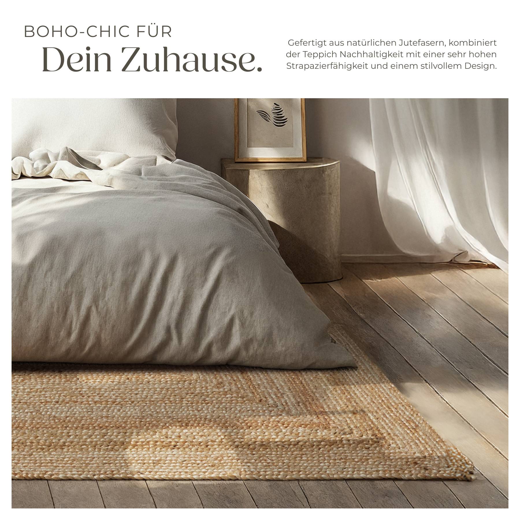 Handgewebter Teppich Glim