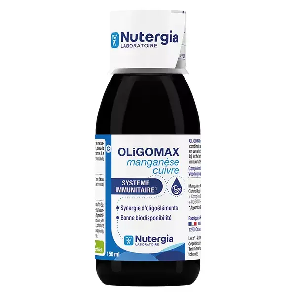 Nutergia Oligomax Manganês Cobre 150ml