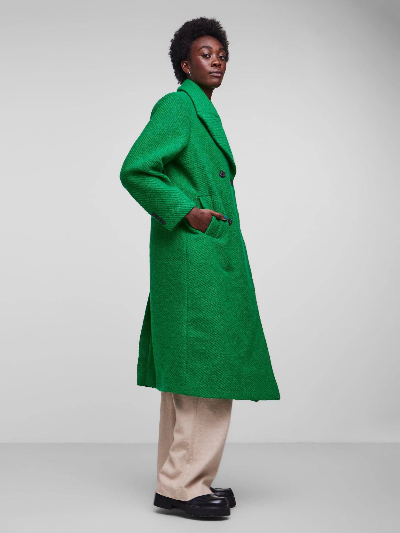 YAS| Damen Mantel YASINFERNO mit Wolle