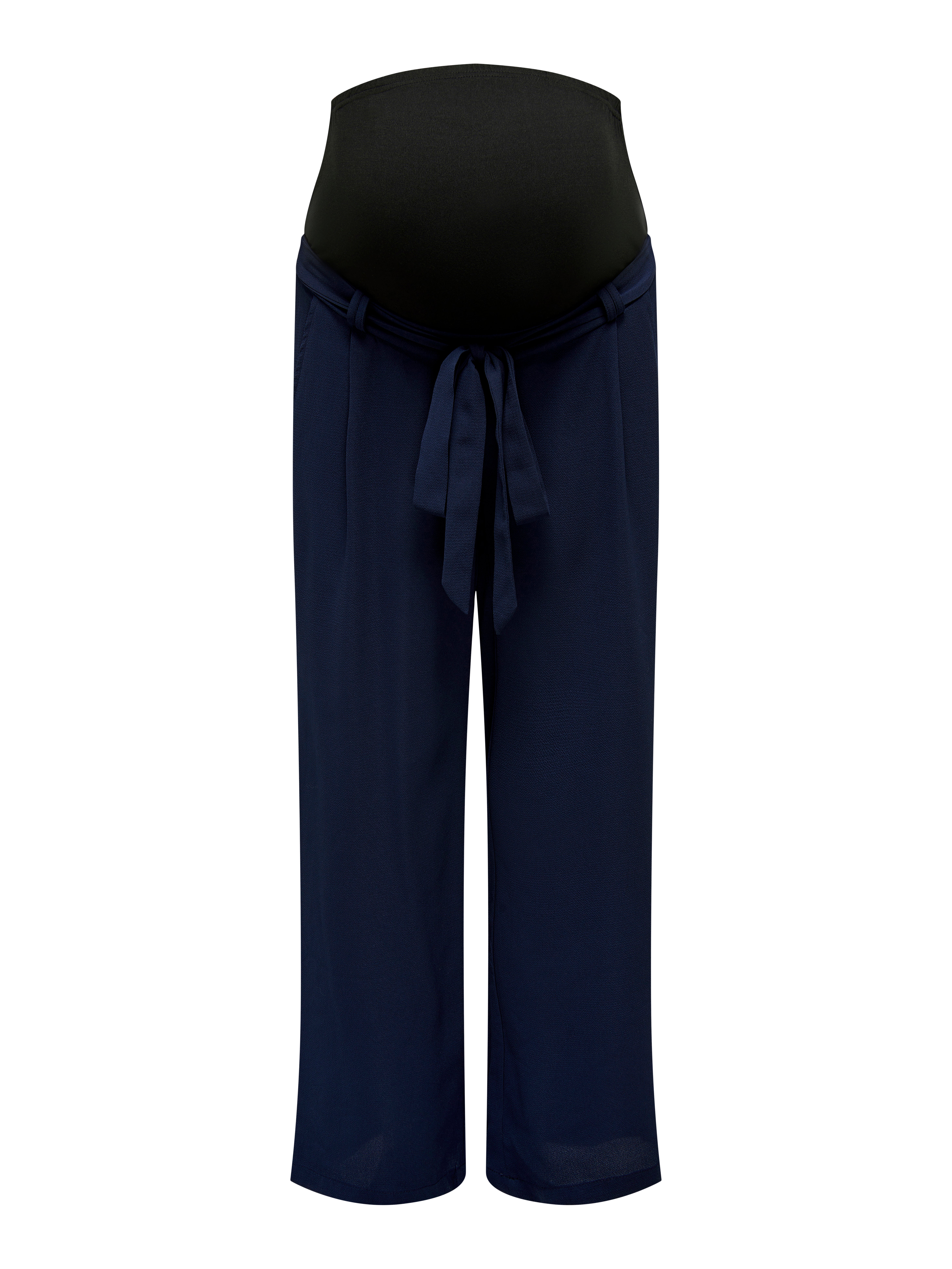 OLMMIKA Weiter Beinschnitt Palazzohose Night Sky