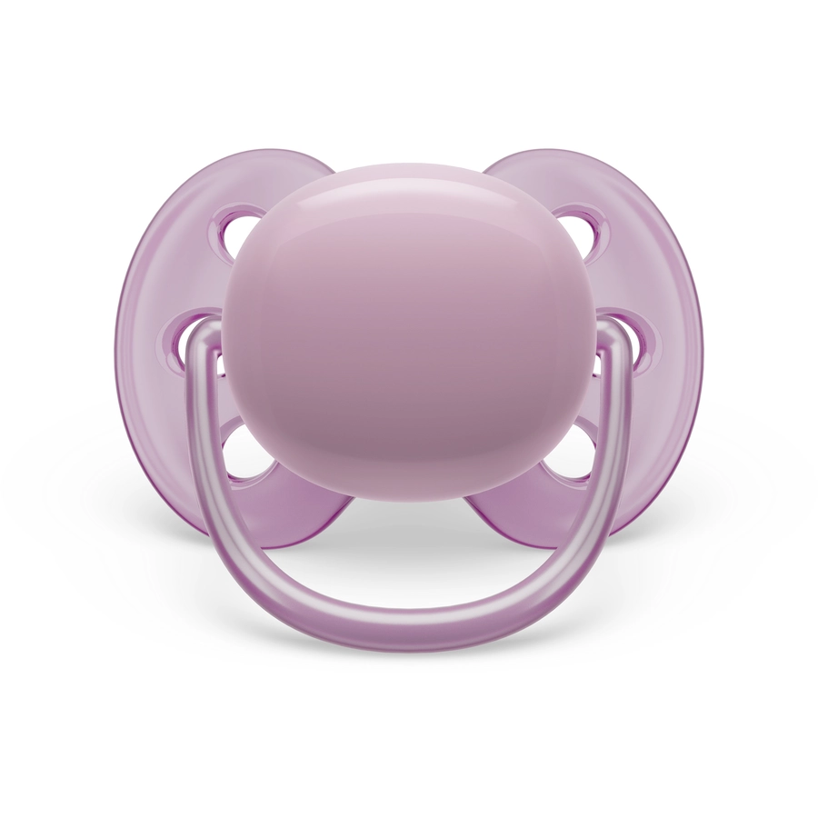 Philips Avent Schnuller ultra soft SCF09133 6-18 Monate gelblila 4 Stück