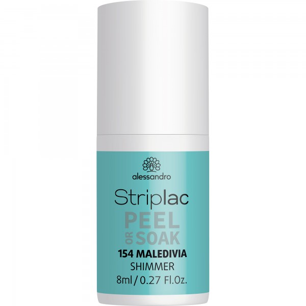 Alessandro Striplac Peel or Soak 154 Maledivia 8ml