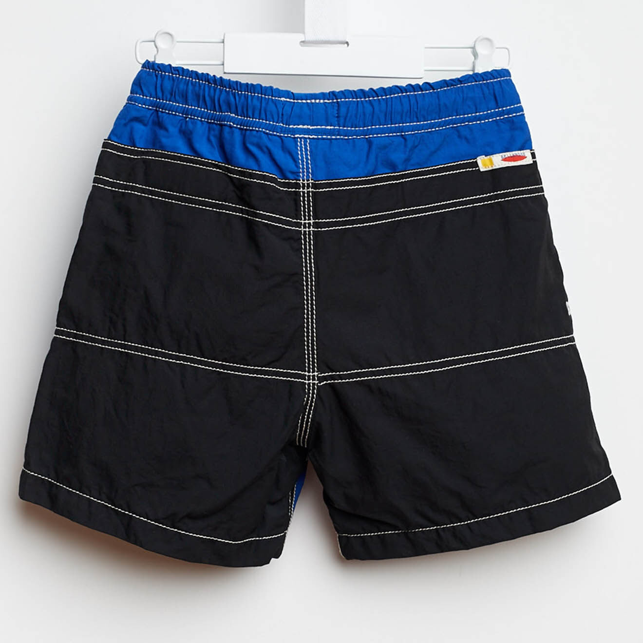 Bellerose Short de bain Lazo bicolore bleu/noir