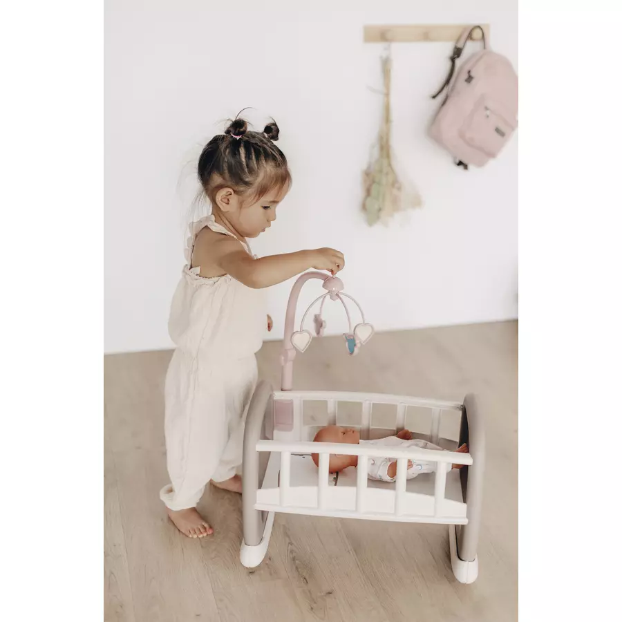 Smoby Baby Nurse Puppenwiege mit Mobile