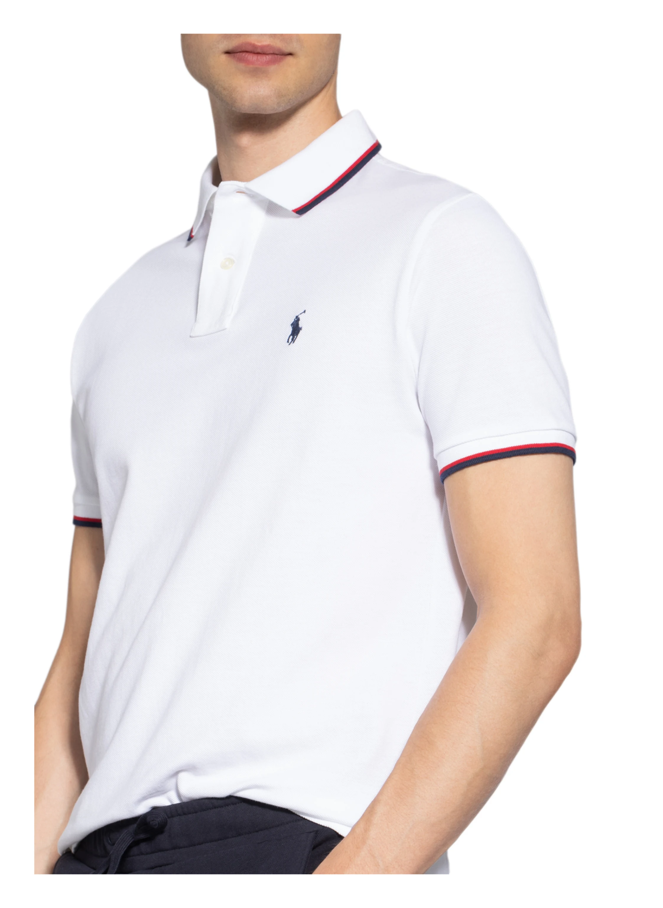 POLO RALPH LAUREN Piqué-Poloshirt Custom Slim Fit