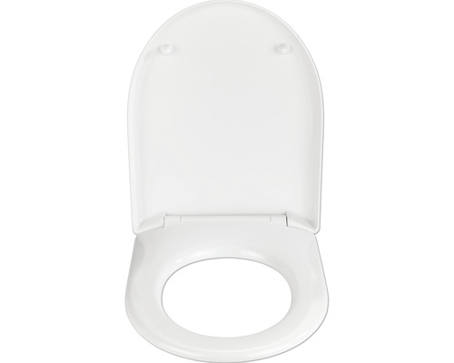 Wenko Exclusive nr. 7 toiletzitting met soft-close mechanisme, wit, 24337100