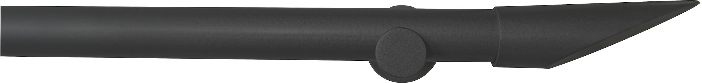 GARESA Gardinenstange »Niko« 1 läufig-läufig Fixmass Fixlänge 120, 160, 200 cm, mit Ringe und Haken