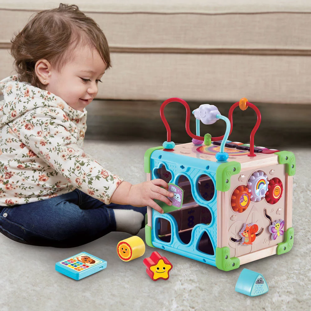 VTECH BABY - CUBE NATURE INTERACTIF MULTI-ACTIVITES
