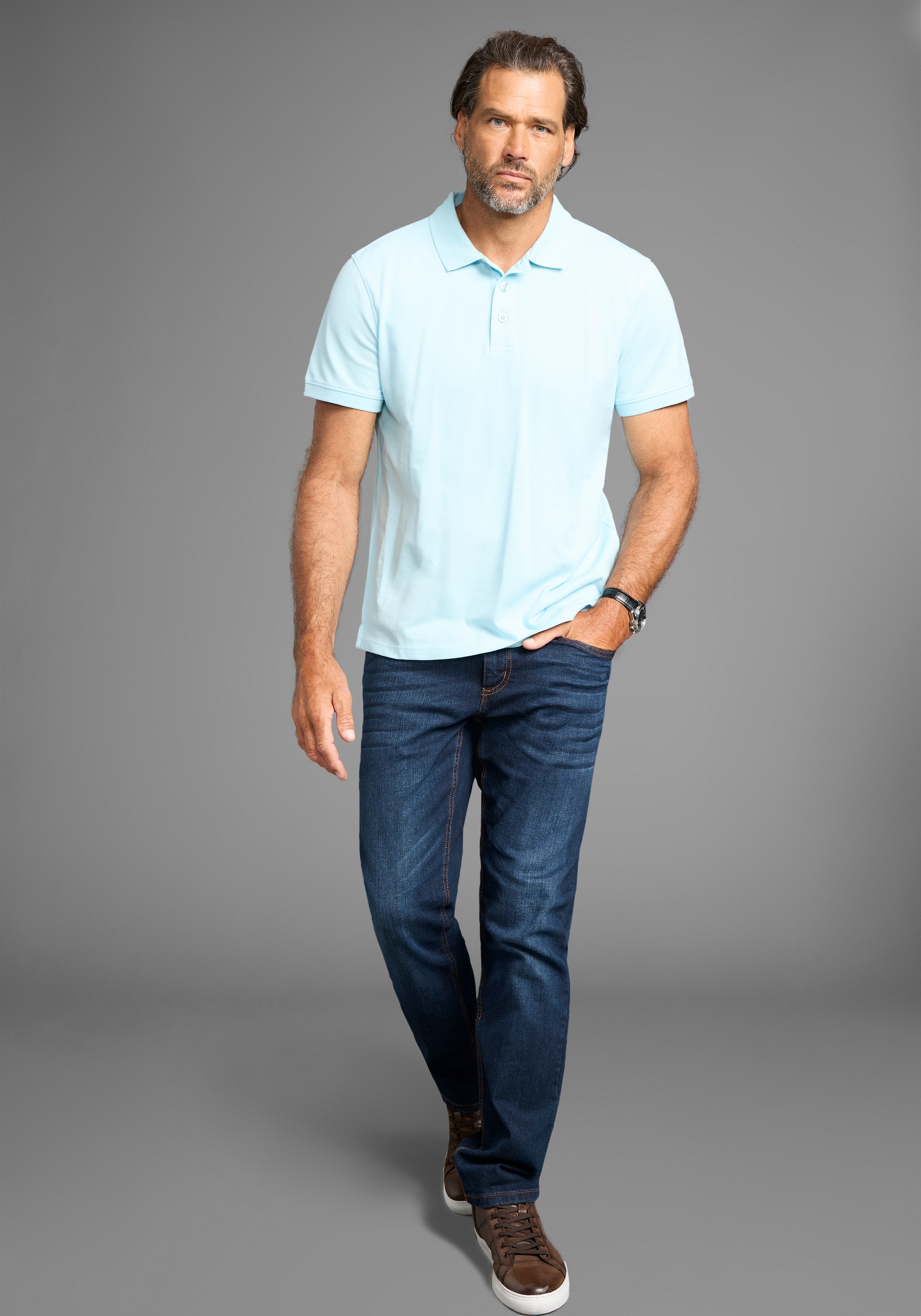 Man's World Poloshirt , in tollen Farbkombinationen