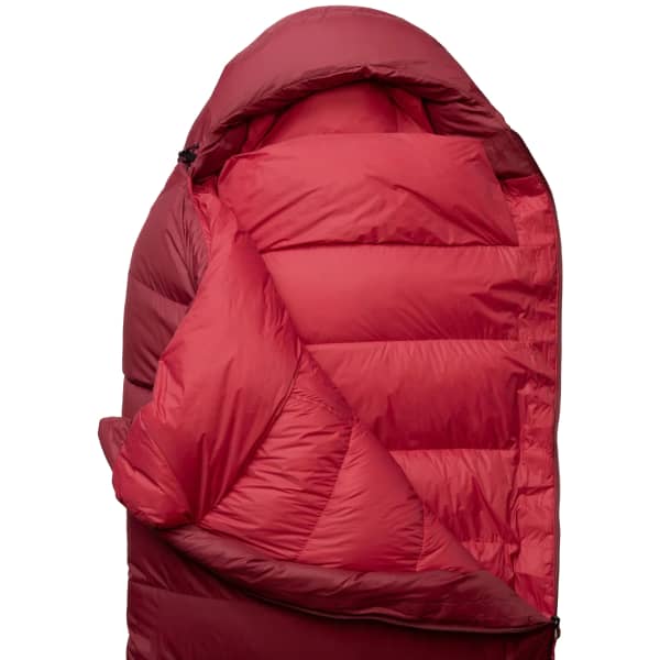 Sac de couchage MOUNTAIN EQUIPMENT OLYMPUS 450 W REGULAR RHUBARB