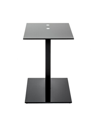 Beistelltisch 45 x 50 cm Schwarz
