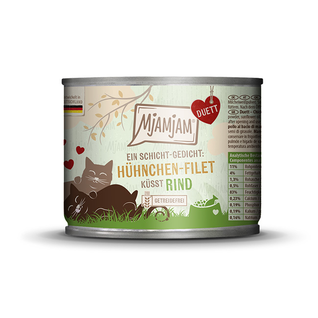 Duett - Hühnchen-Filet küsst Rind