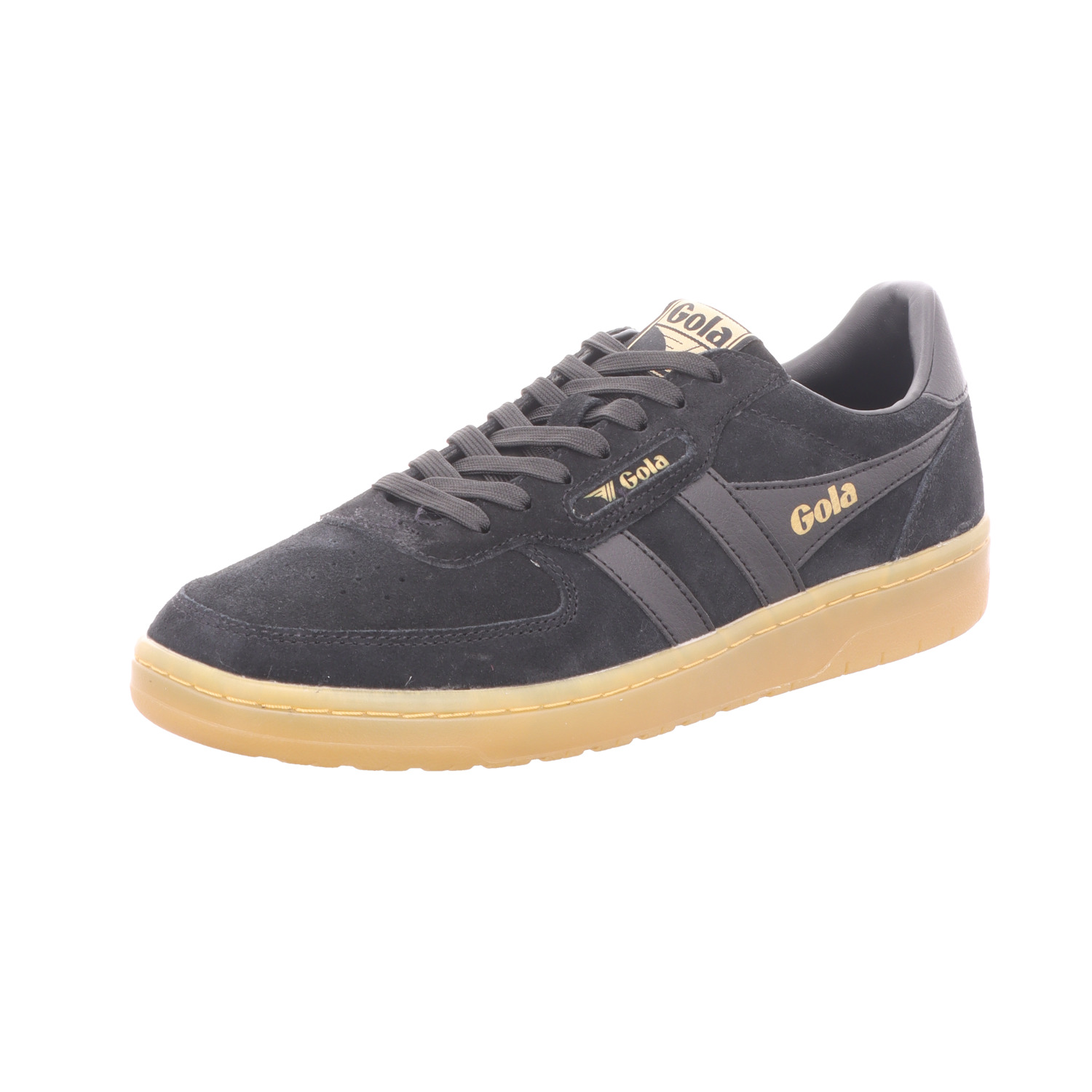 Gola Herren-Sneaker Hawk Suede 86 Schwarz