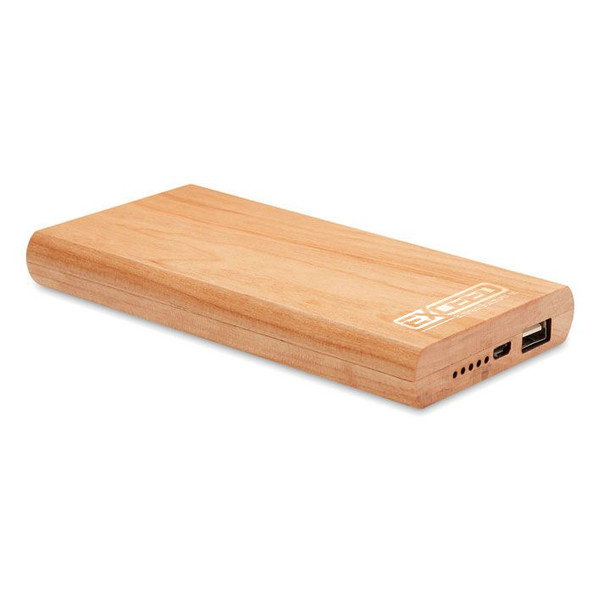 GiftRetail MO9663 - ARENAPOWER Powerbank 4000 mAh Bambou
