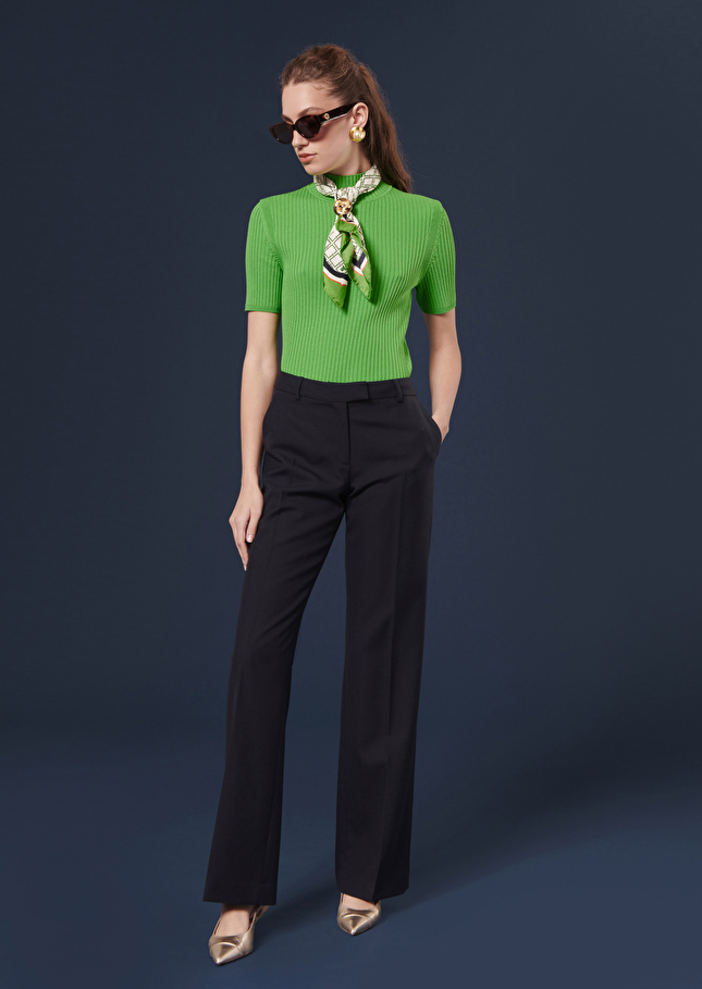 Pantalon Peterbleu nuit en laine froide
