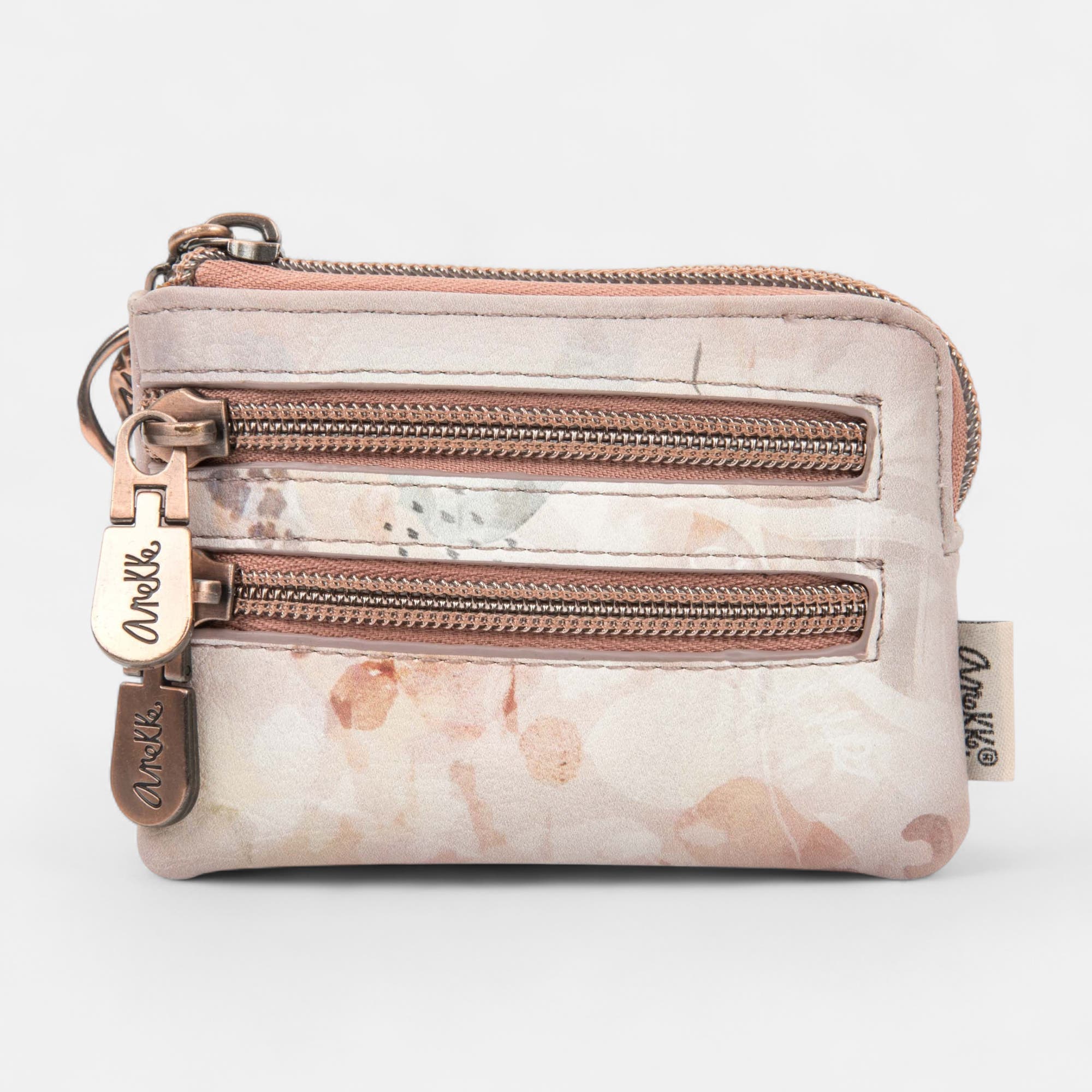 Petite maroquinerie beige