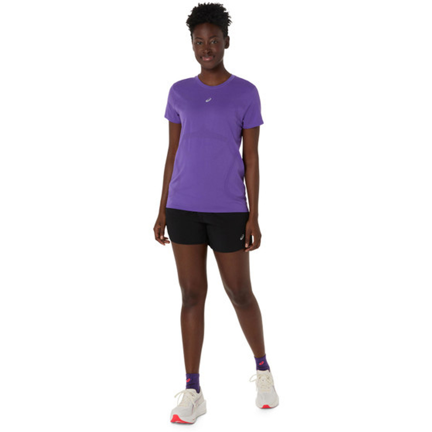 ASICS Shirt 2in1 Short Set Dames