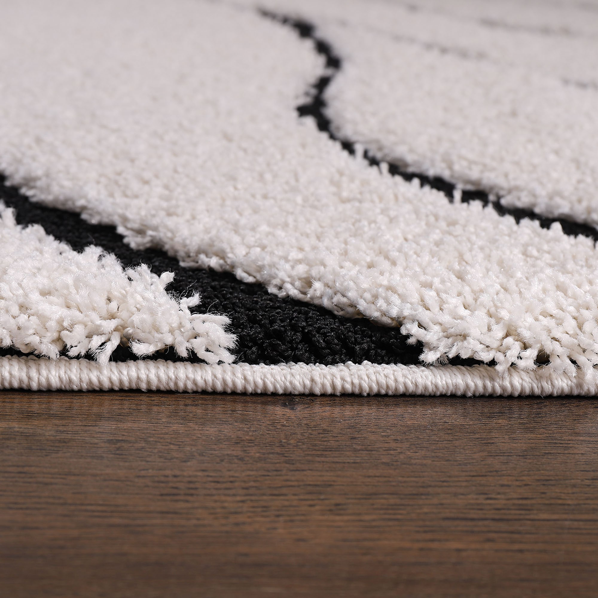 Sanat Hochflor-Teppich »Luxus 3503« rechteckig 30 mm Höhe robuster Langflor, weich, Wohnzimmer, Schlafzimmer