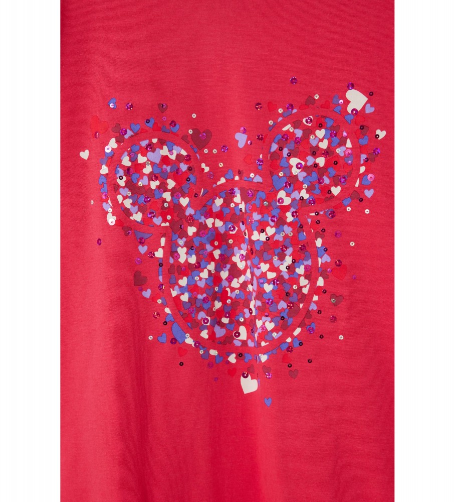 Camiseta vermelha Desigual Laurie Disney