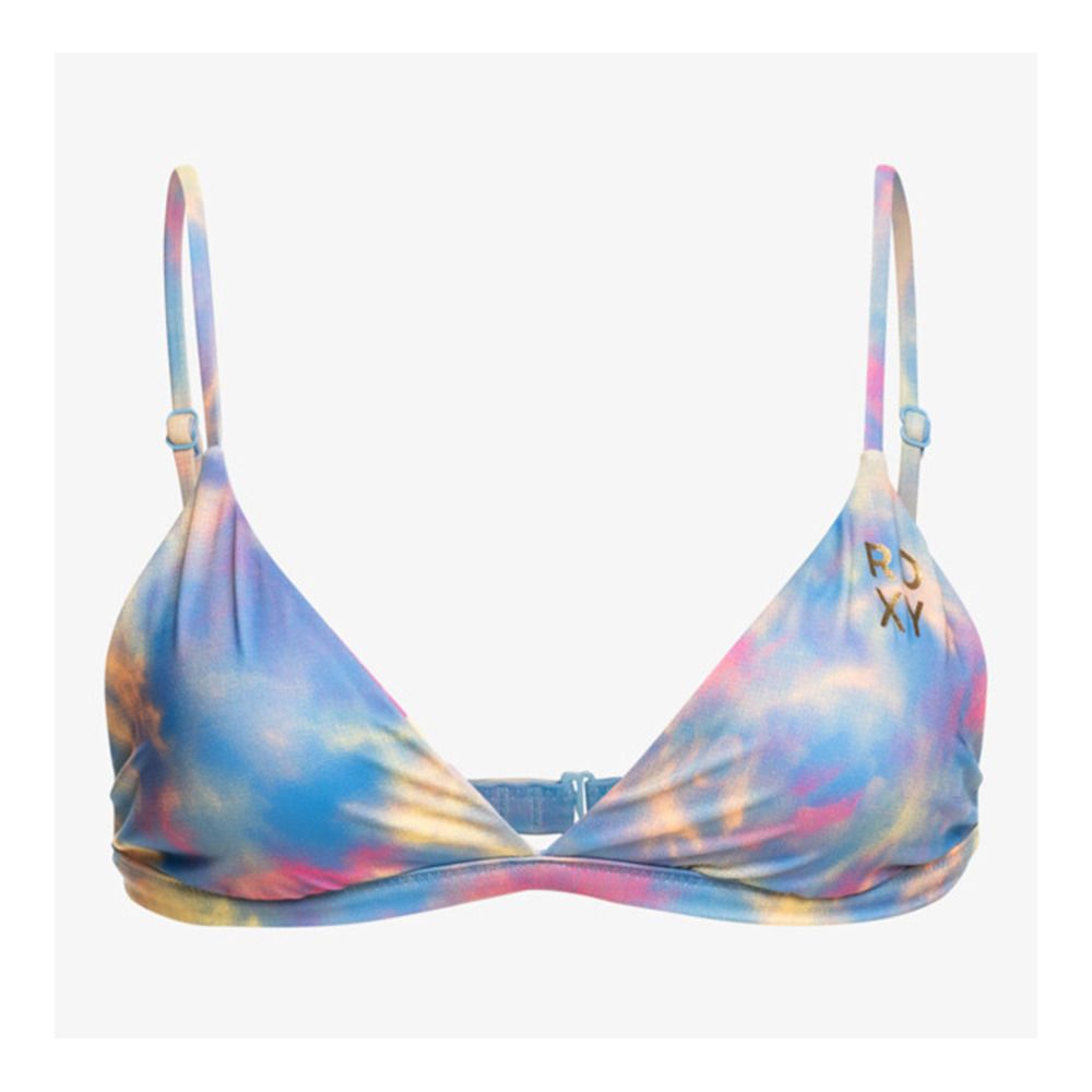 Roxy POP SURF - Haut maillot de bain Femme pale marigold tie dye vibes