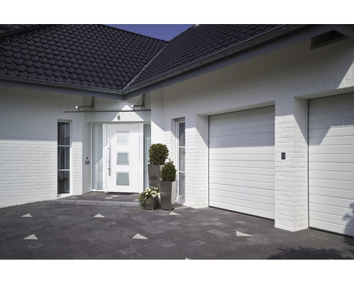 EcoStar ISOPRO Secur IPS 810S voordeur, 1100 x 2100 mm, linksdraaiend, RAL 9016 verkeerswit, inclusief beslagset, RVS-kruk, veiligheidsprofielcilinder met 5 sleutels
