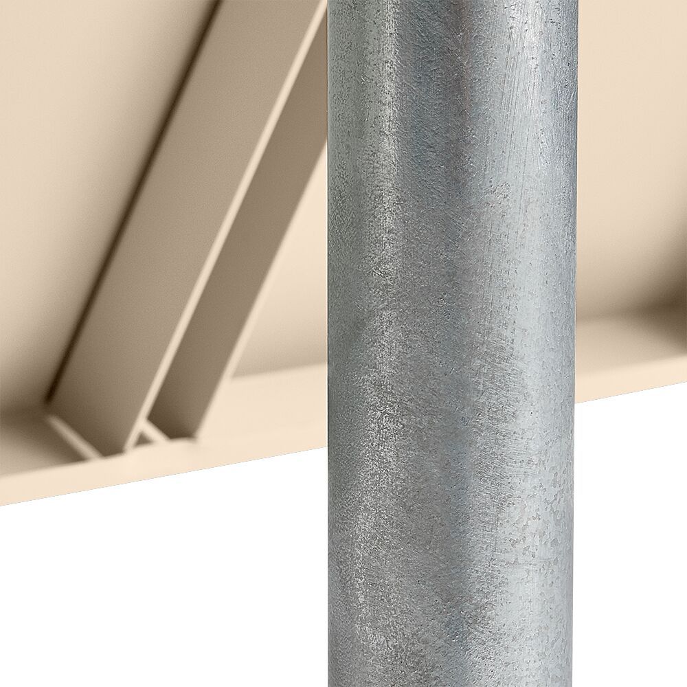 Schaffner SÄNTIS Klapptisch - Sand / B: 140.0 cm x T: 80.0 cm x H: 72.0 cm