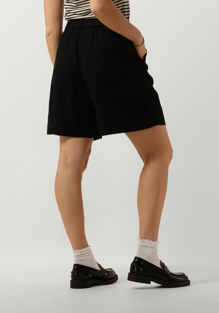 MSCH COPENHAGEN zwarte msch copenhagen shorts mschjovene ginia hw short