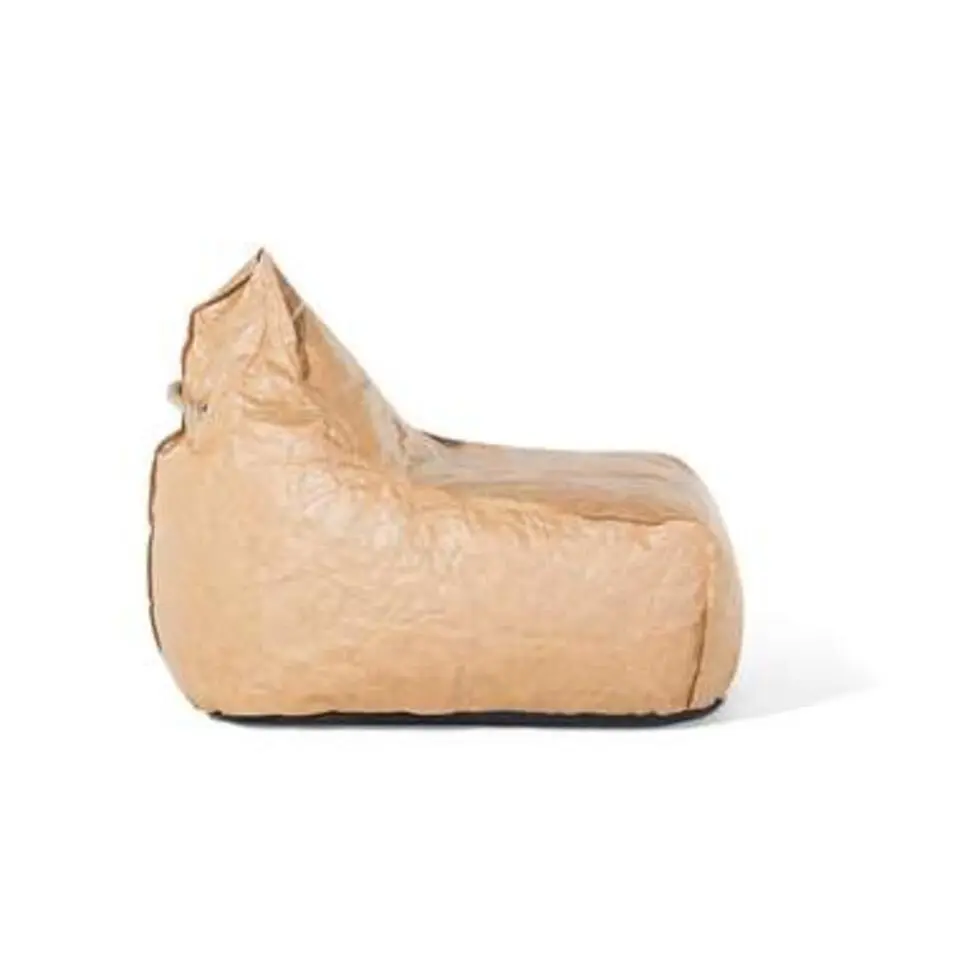 Beliani Zitzak DROP - Bruin synthetisch materiaal