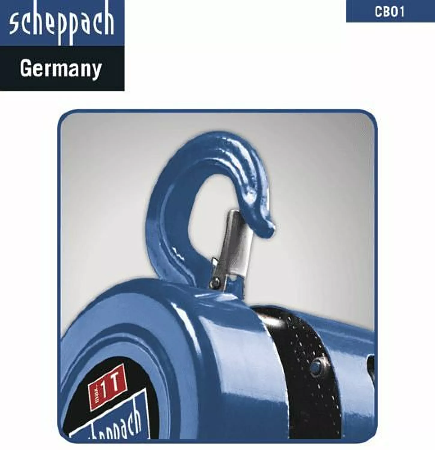 Scheppach CB01 Katrol kettingtakel - 1000kg