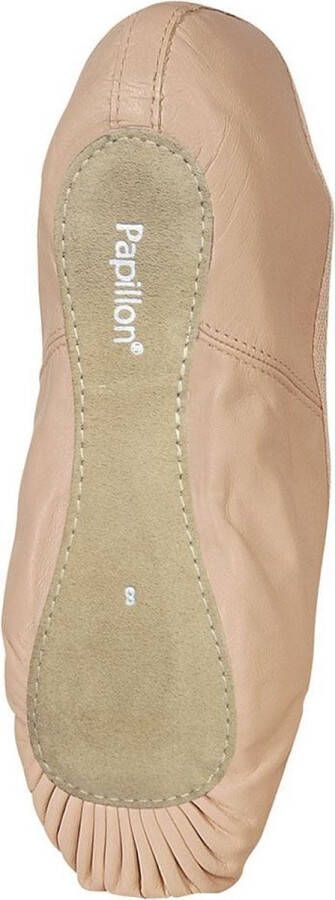 Papillon PK1000 Balletschoenen Meisjes Roze Leer Doorlopende Zool