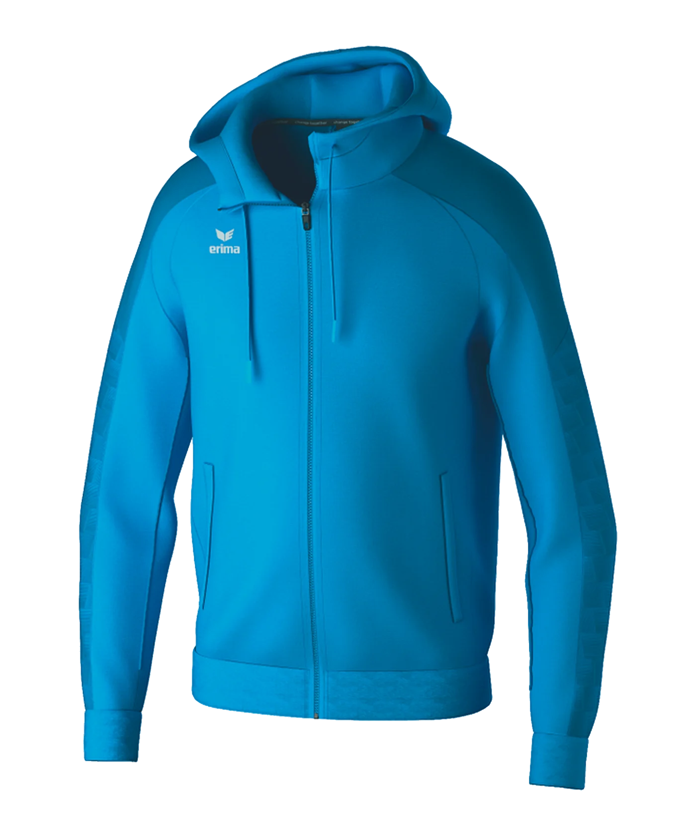 Erima EVO STAR Kapuzenjacke Kids Blau