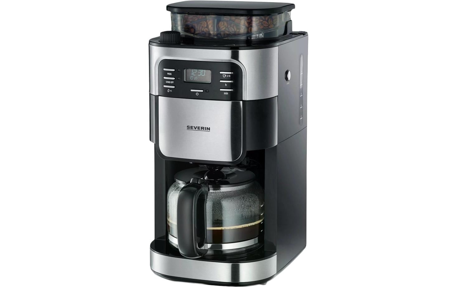 Severin Filterkaffeemaschine »KA 4810 Schwarz/Silber«