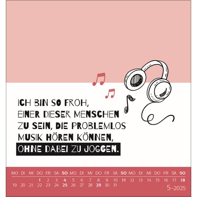 Postkartenkalender - 2025 - Visual Words