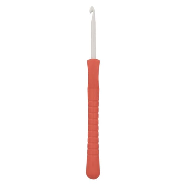 Ergonomisk Heklenål 14 cm 4.00 mm rød Novita