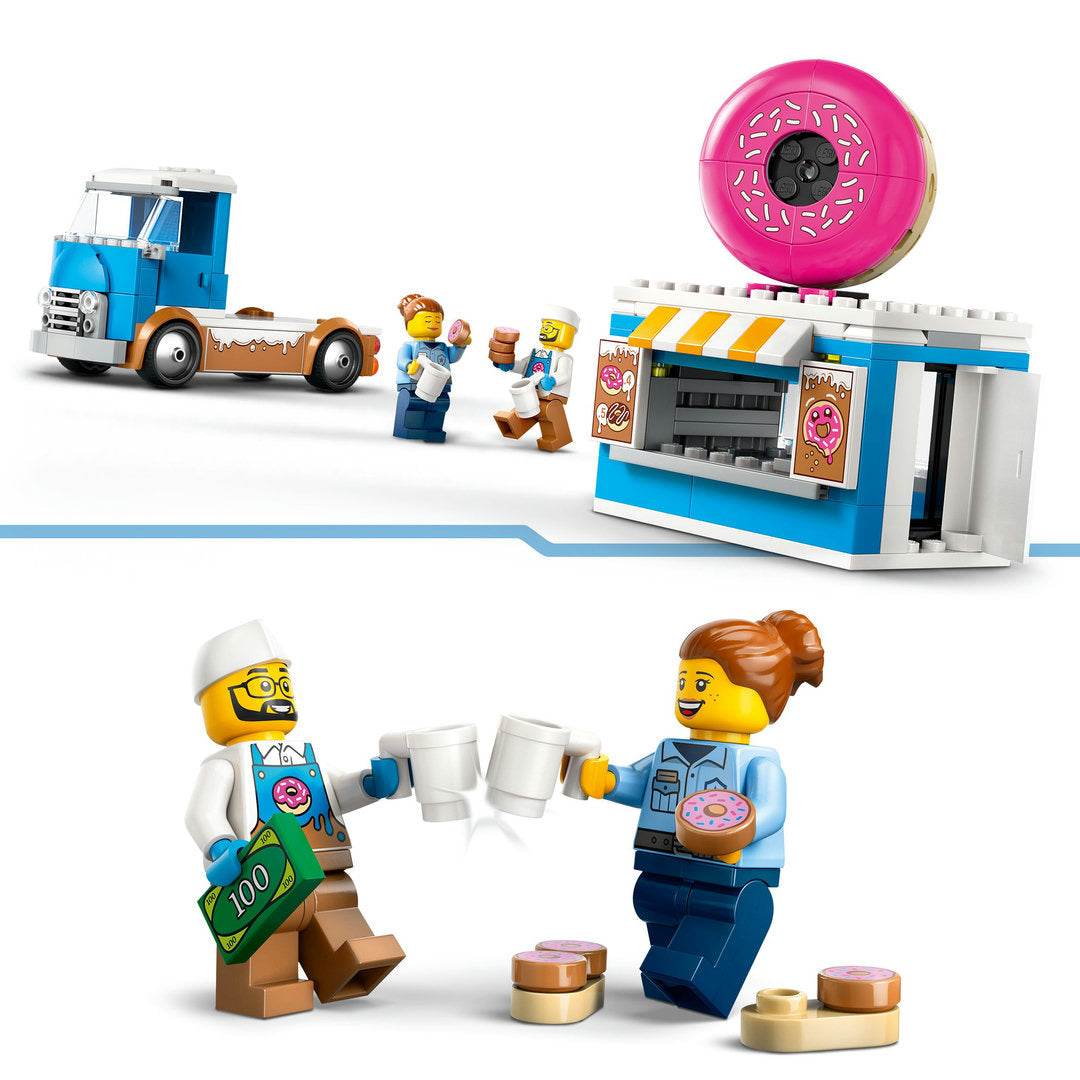 LEGO city donuttruck voor kinderen vanaf 5 jaar