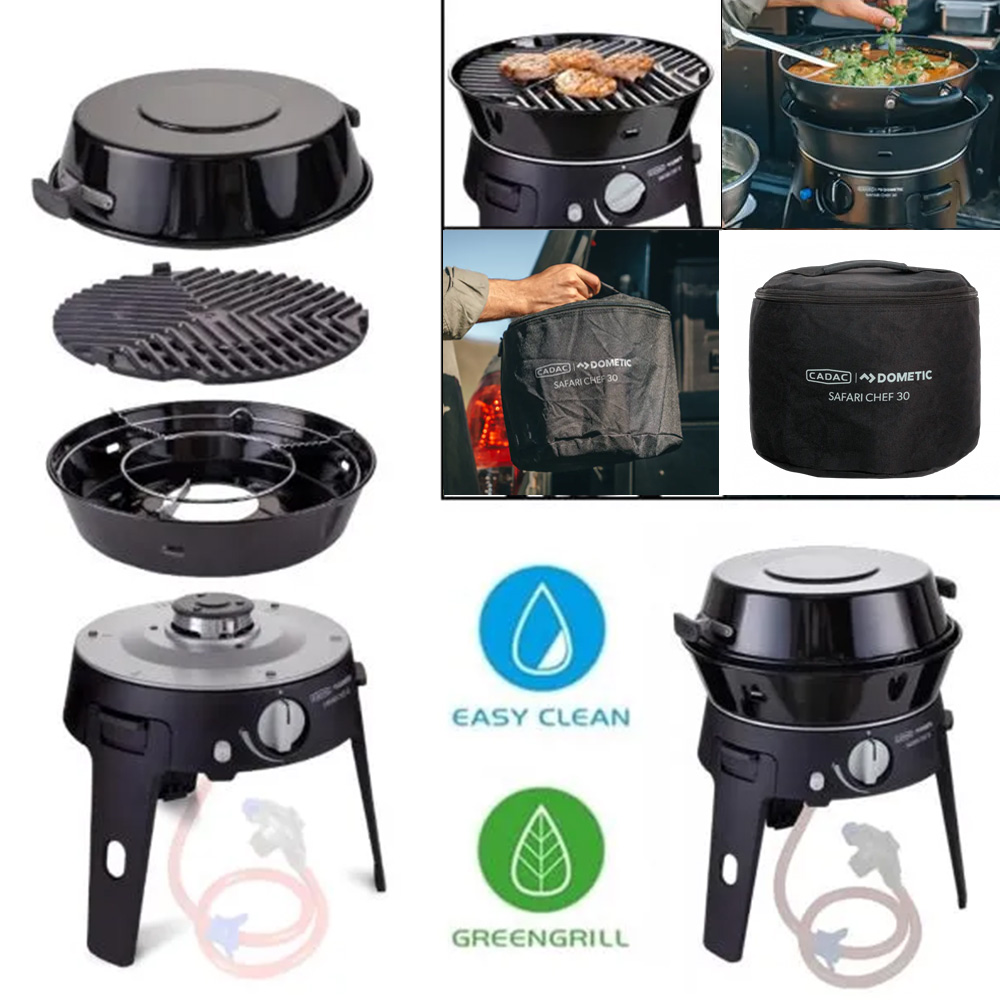 Barbecue Cadac Safari Chef 30 LP Combo