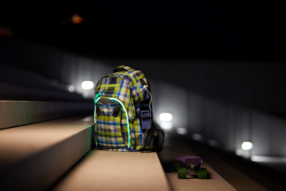 Wheel Bee BACKPACK Generation Z, Design blue/green/white