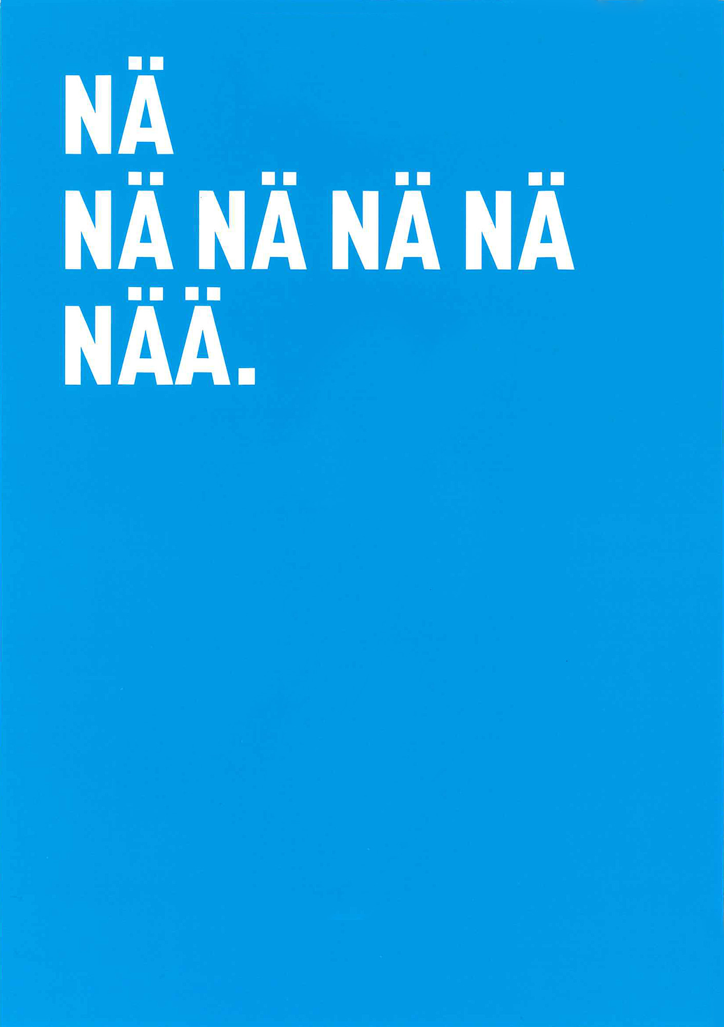 Postkarte 'NÄ NÄ NÄ NÄ NÄ NÄÄ' günstig bestellen