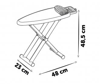 Table à Repasser + Centrale Vapeur