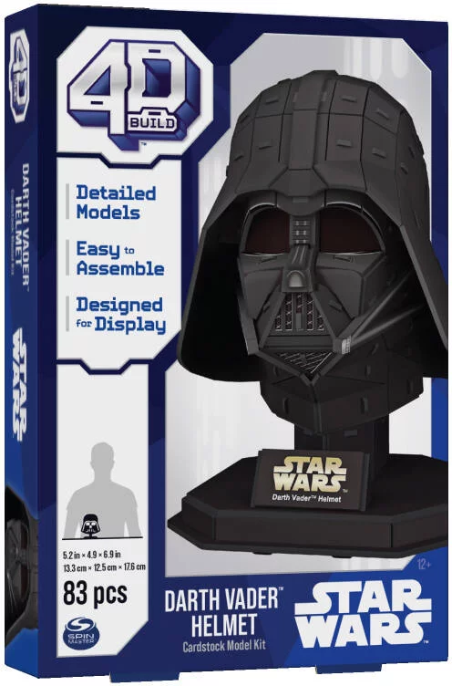 STAR WARS - 4D BUILD  - CASQUE DARK VADOR 83 PIECES
